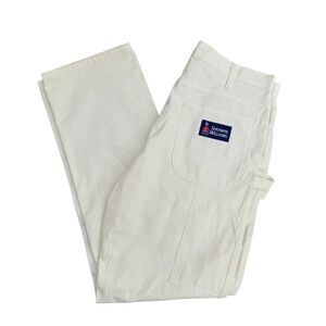 Dickies Sherwin Williams Mens White Painter Carpenter Work Pants 36x32 Utility